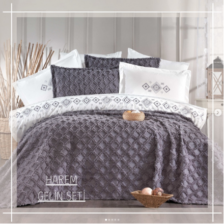 Çapa Home - Çapaev Harem 9 Parça Gelin Seti 